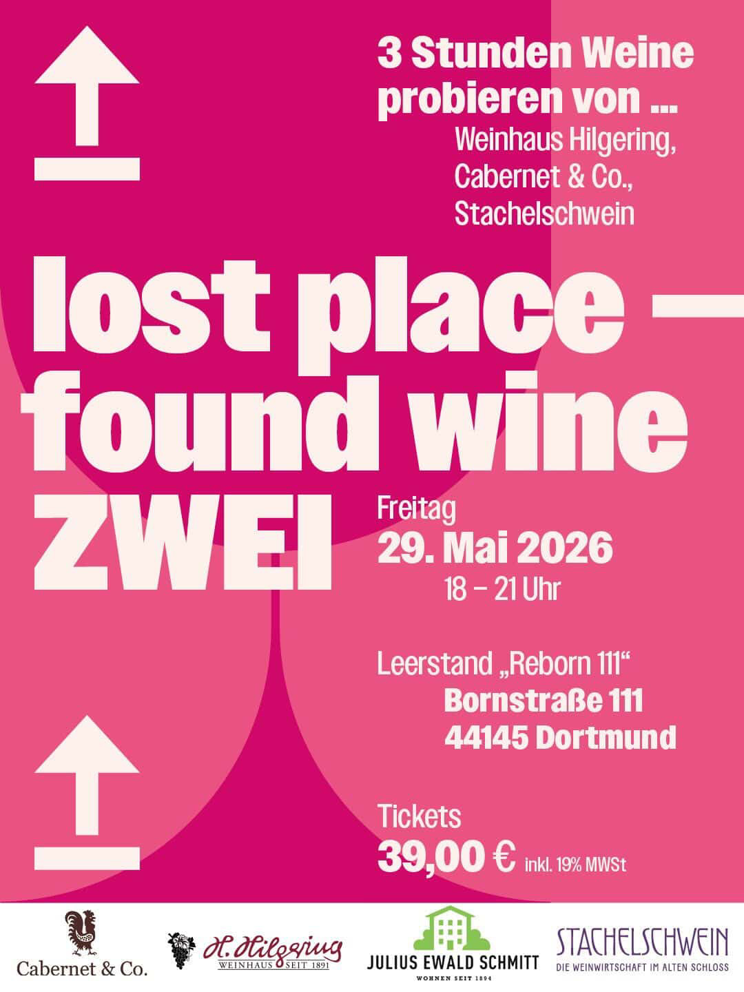 lost place found wine Dortmund