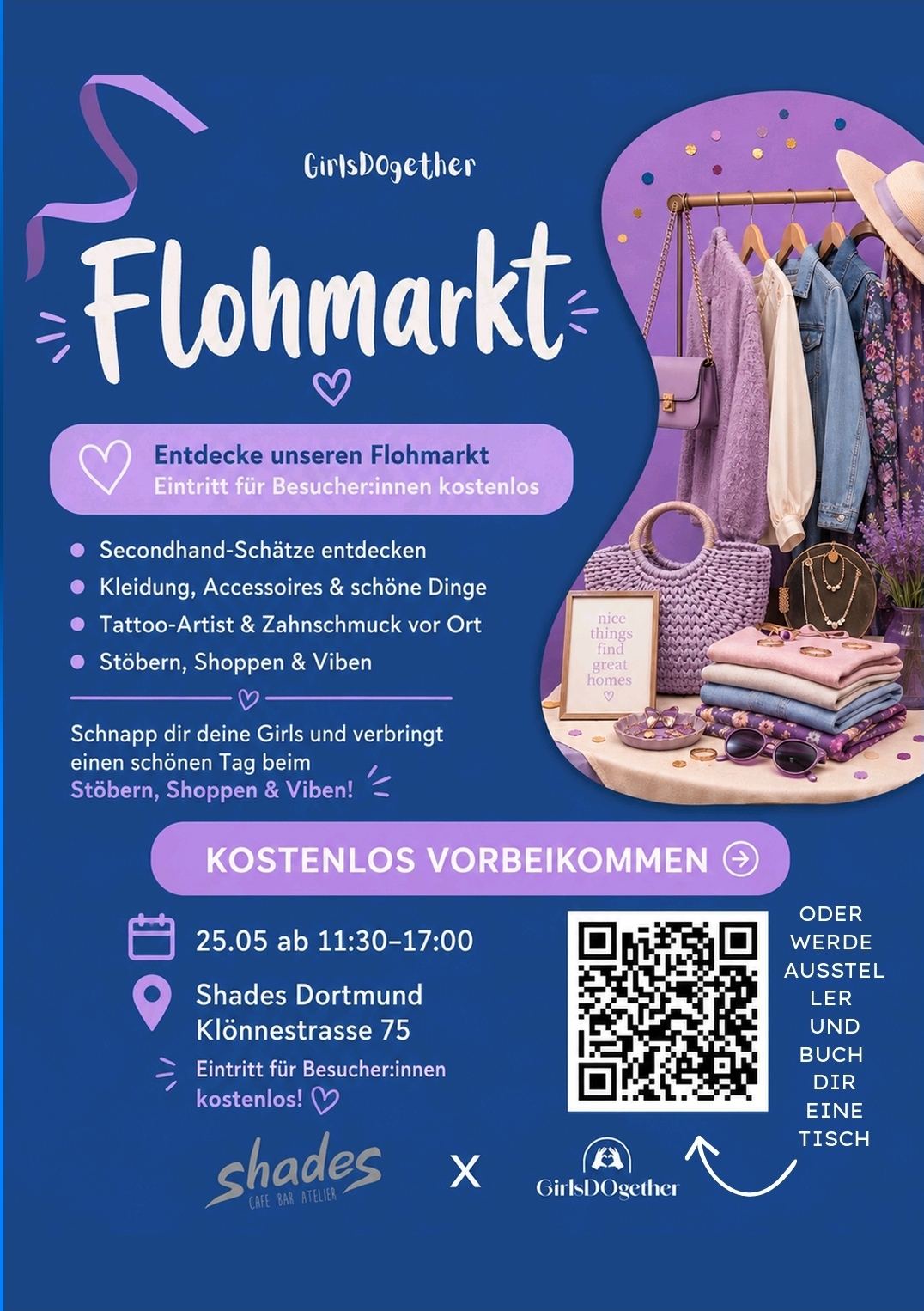 Flohmarkt Shades GirlsDOgether